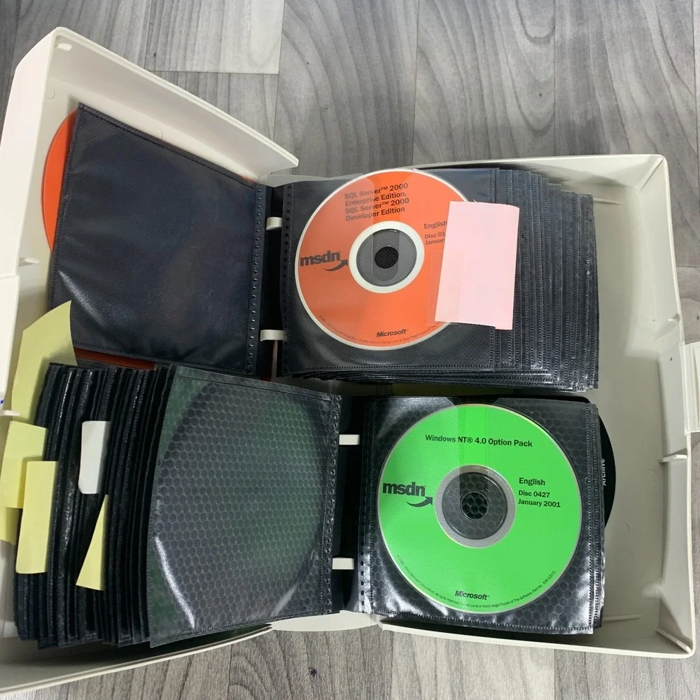 MSDN Microsoft Developer Jan 2001 Release Platforms Windows Library Studio Disks
